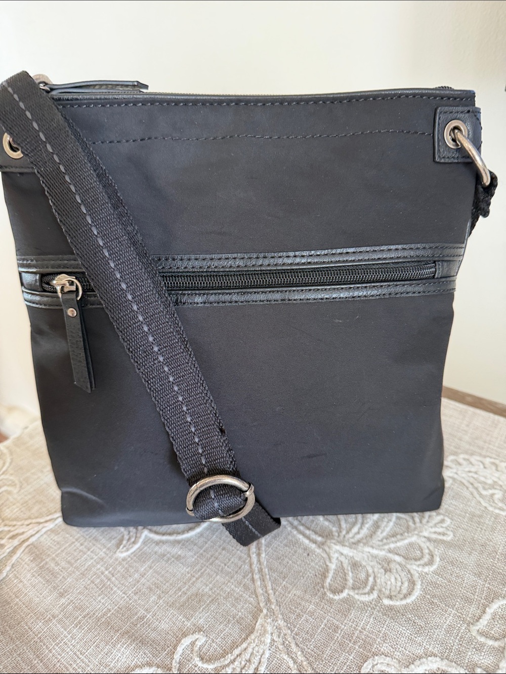The Sak Esperato Black Crossbody Bag